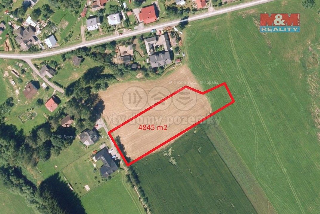 Zemědělské pozemky, České Křižánky, Křižánky, 4 845 m²