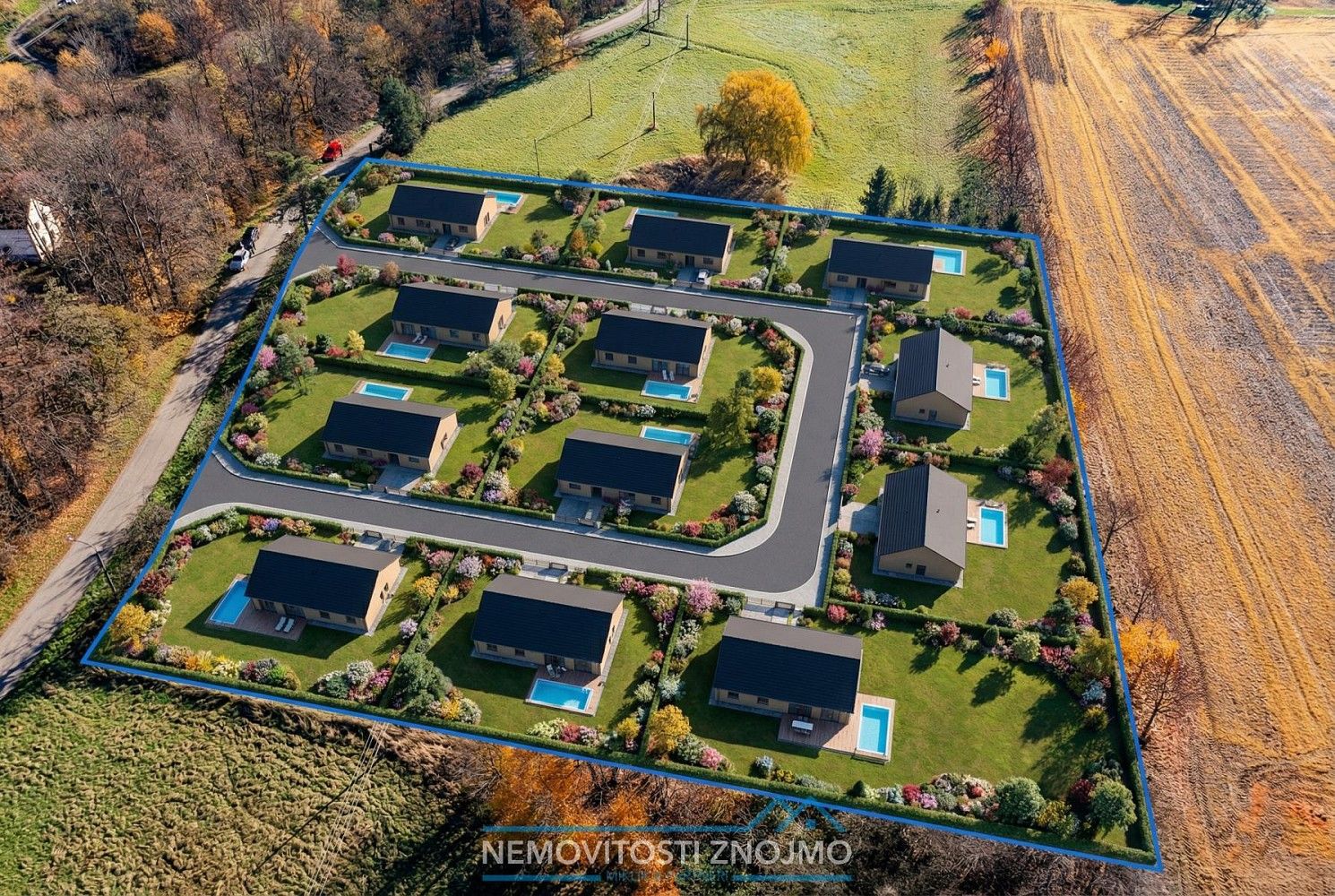 Pozemek pro bydlení, 9 536 m²