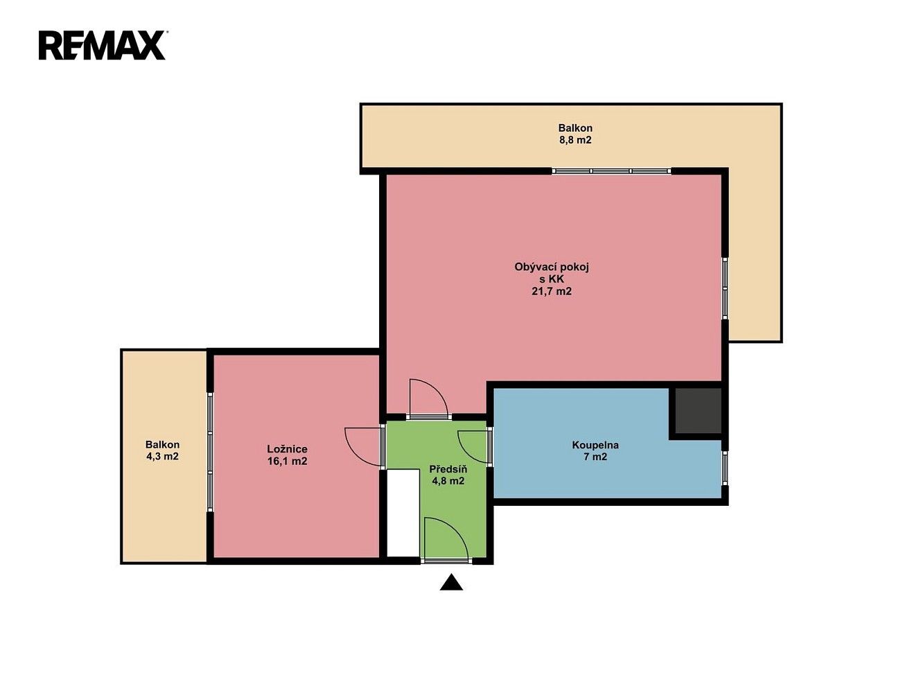 2+kk, Praha - Záběhlice, okres Praha 10, Hlavní město Praha, 63 m² - 2