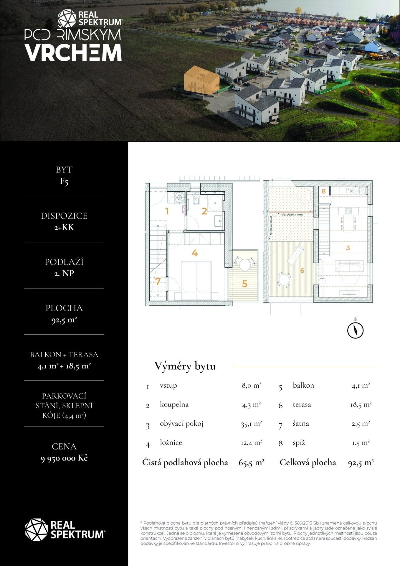 2+kk, Pasohlávky,Pasohlávky, 66 m² - 2