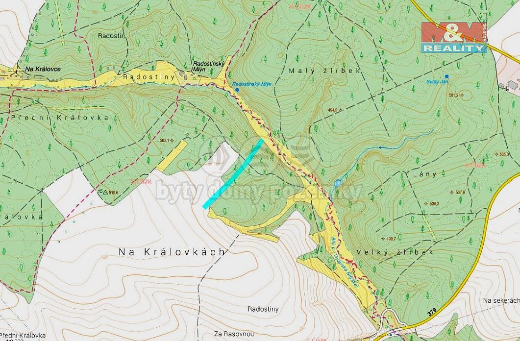 Prodej les - Velká Bíteš, okres Žďár nad Sázavou, Kraj Vysočina - 2