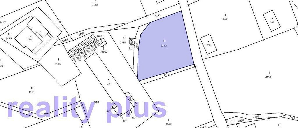 Louka, 1 842 m²