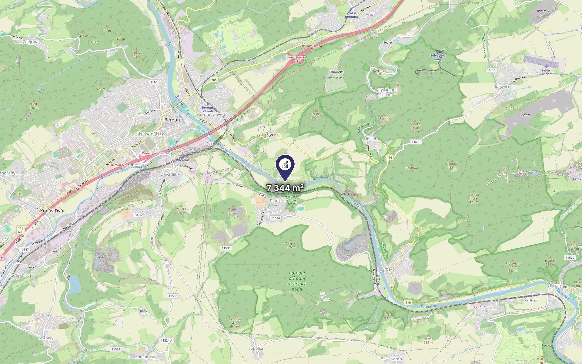 Pozemek · Beroun - 3