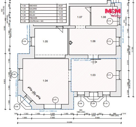Obchodní prostory · 92 m² · Radotínská, Černošice - 3
