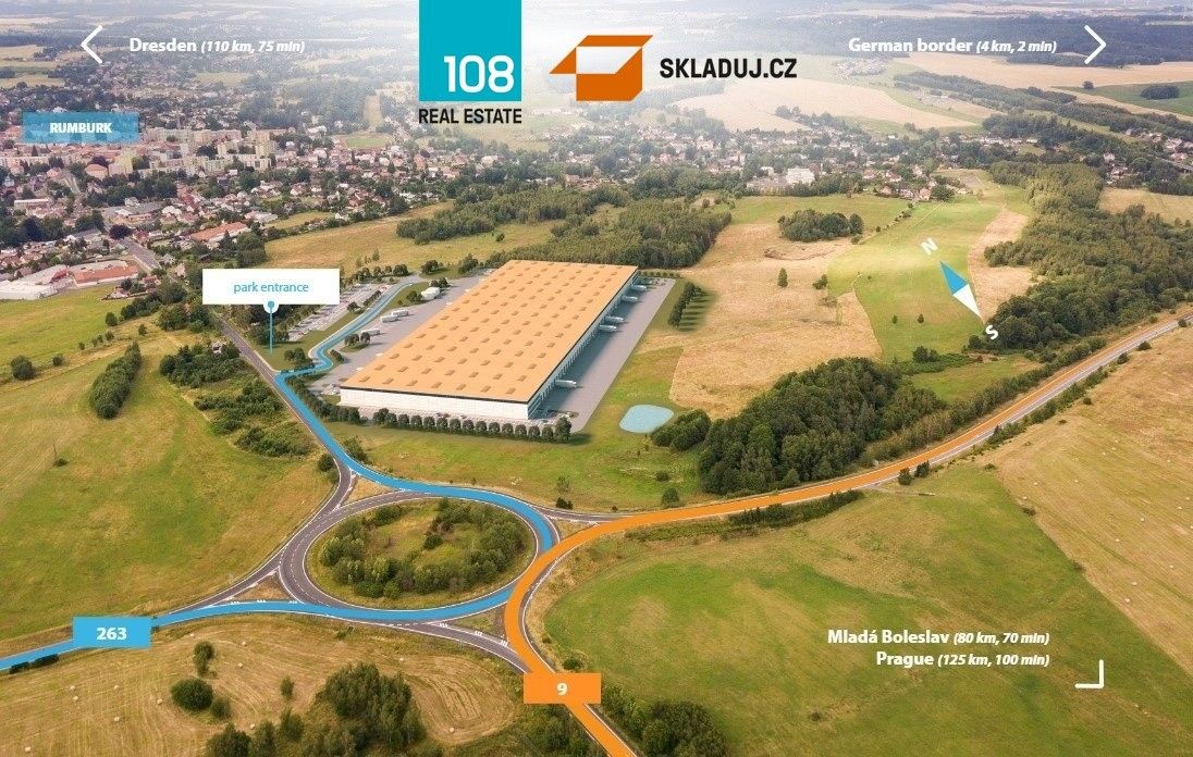 Sklad · 20 000 m² · Bentelerova 460, Rumburk 2-Horní Jindřichov - 3