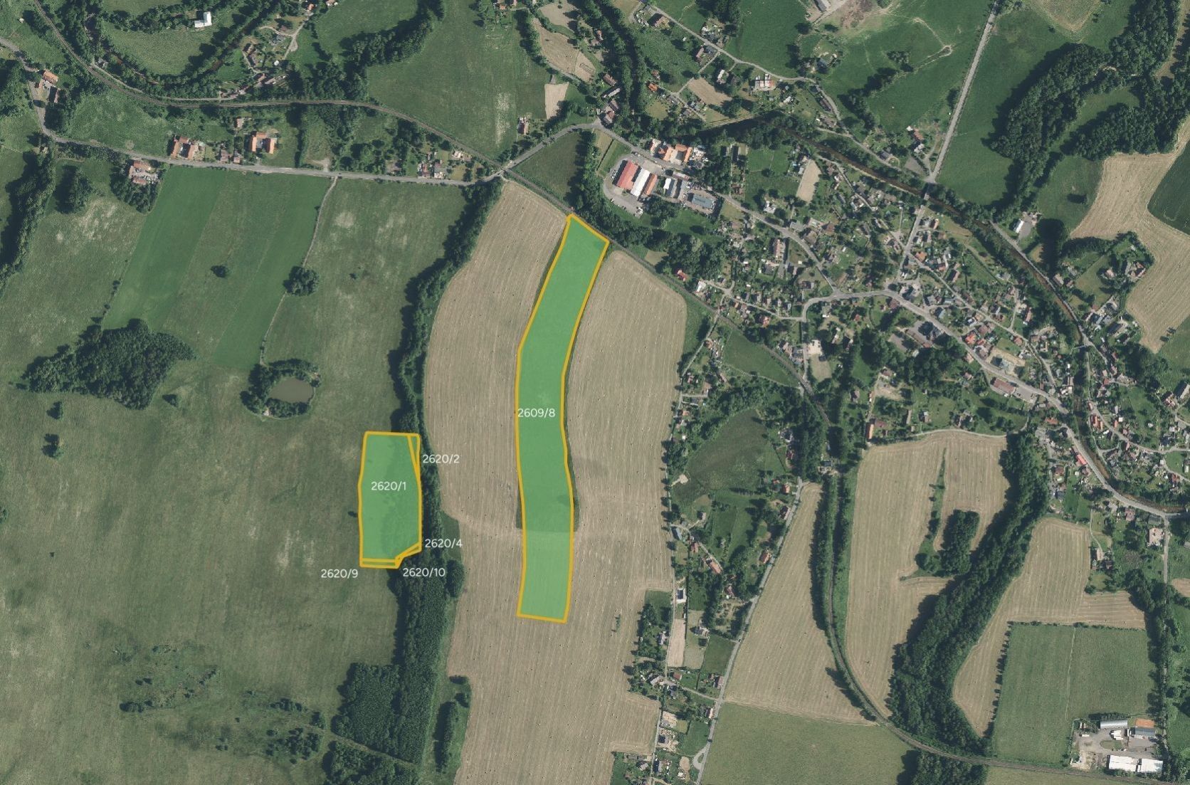 Zemědělský pozemek, 36 862 m²