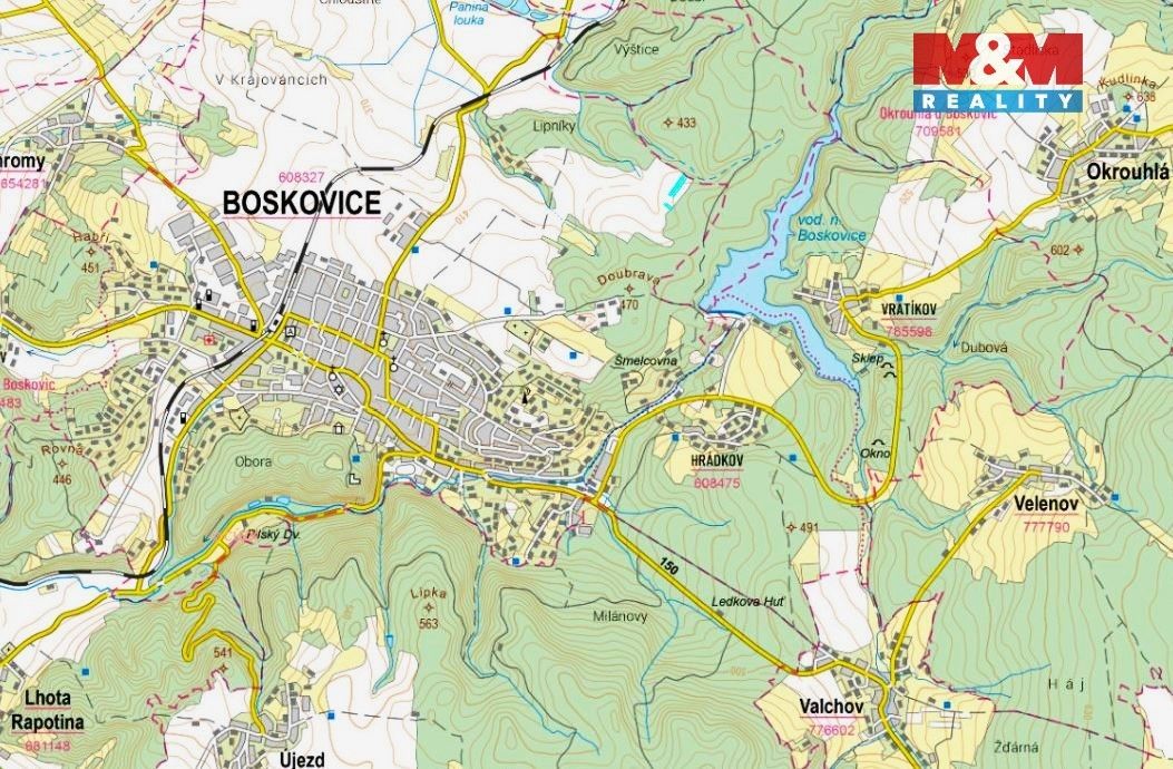 Prodej pozemek pro bydlení - Boskovice, 680 01