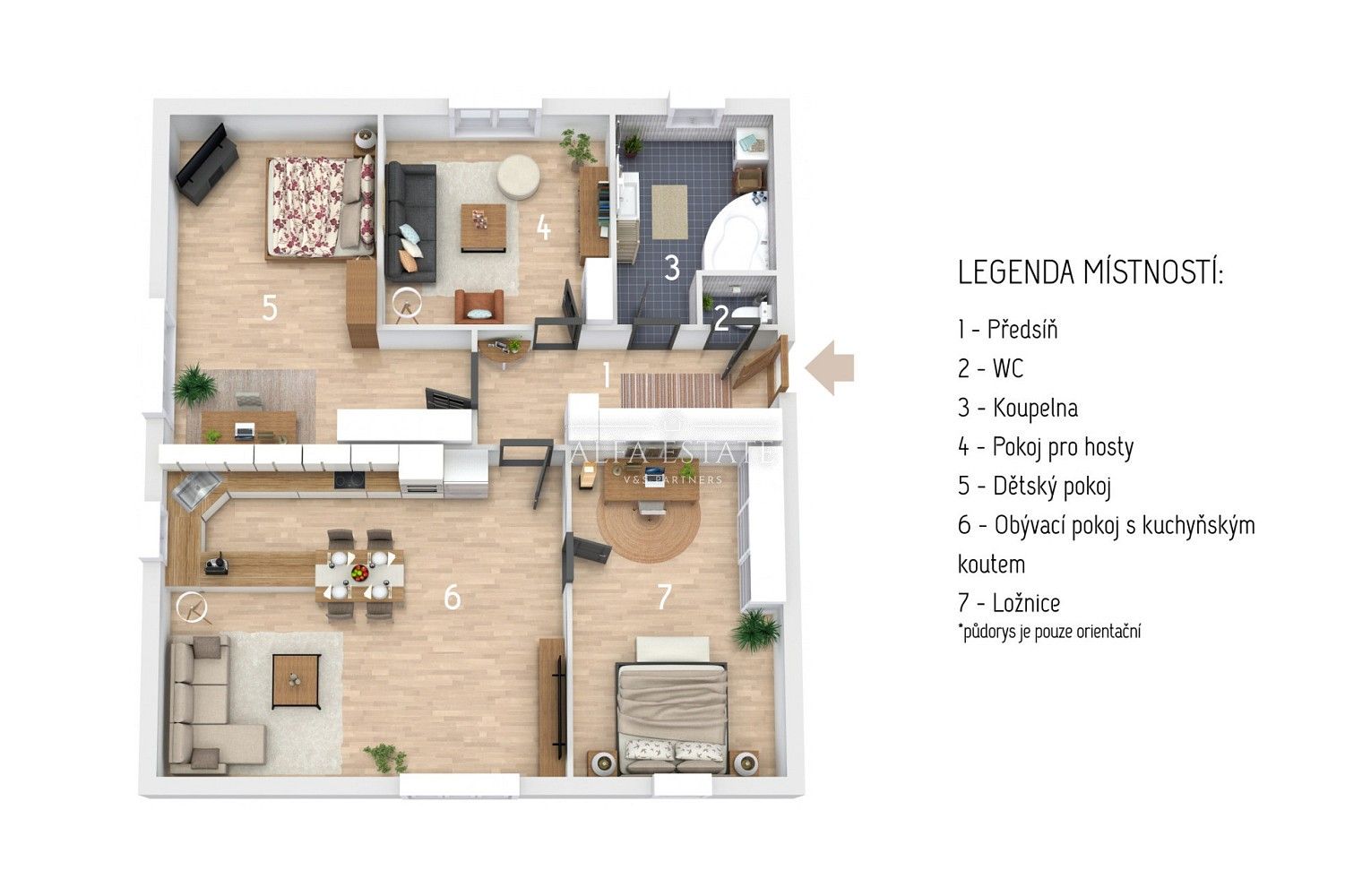 Prodej byt 4+kk - Chodov, okres Sokolov, Karlovarský kraj, 120 m² - 5