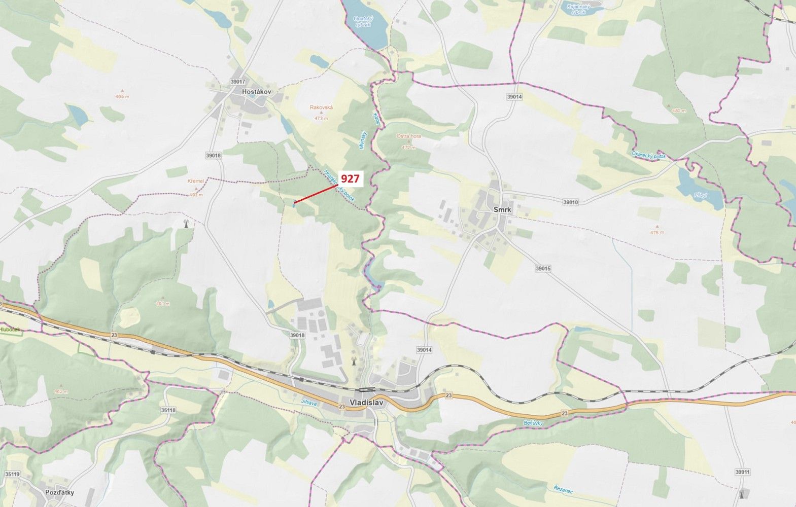 Lesy, Vladislav, okres Třebíč, Kraj Vysočina - 1