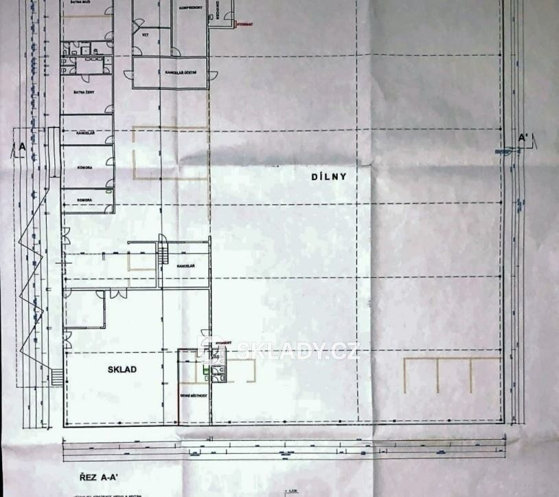 Sklad · 2 435 m² · Cheb - 4