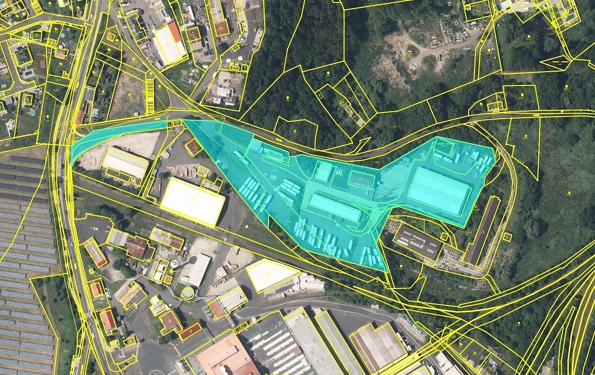 Sklady, Dubí - Bystřice, okres Teplice, Ústecký kraj, 3 047 m² - 2