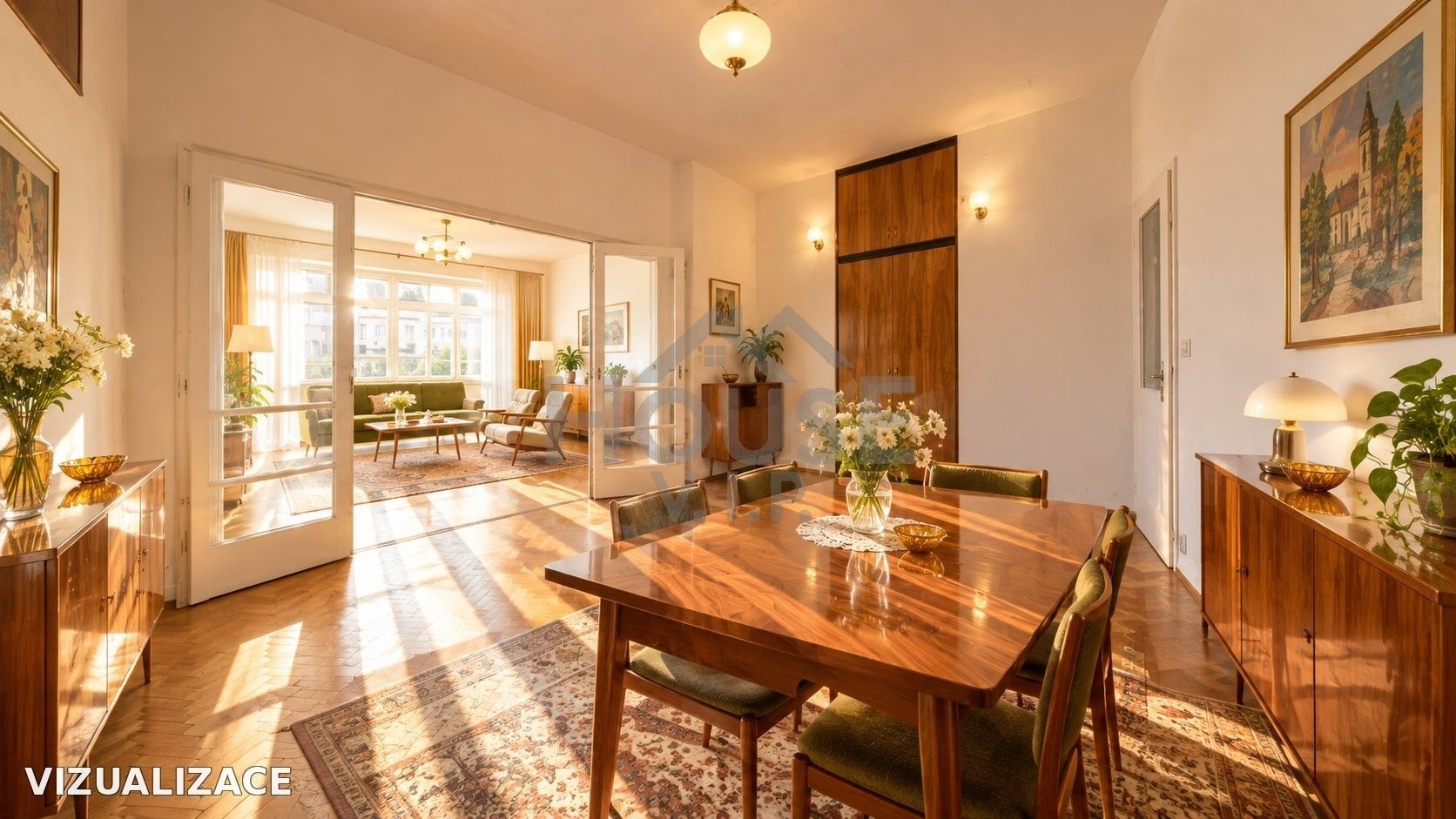 4+1, Londýnská 334, Praha Vinohrady, 141 m²