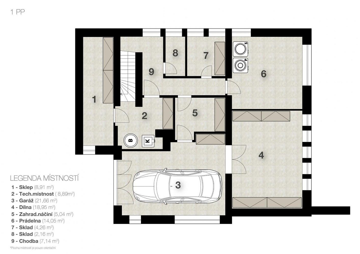 Prodej rodinný dům - Kateřinská, Úhonice, okres Praha-západ, 258 m² - 5