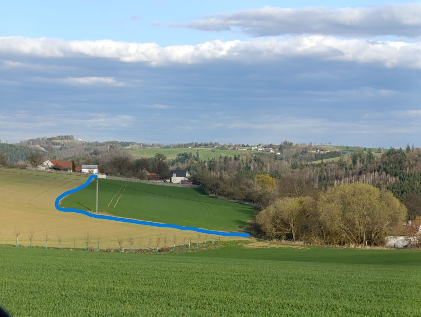 Pozemky pro bydlení, Čestín - Polipsy, Středočeský kraj - 2