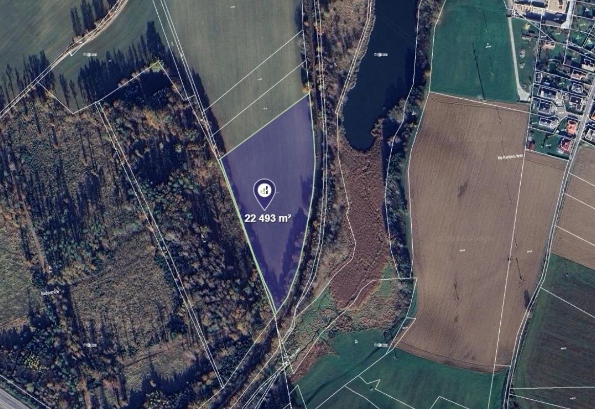 Zemědělské pozemky, Střítež, 22 493 m²