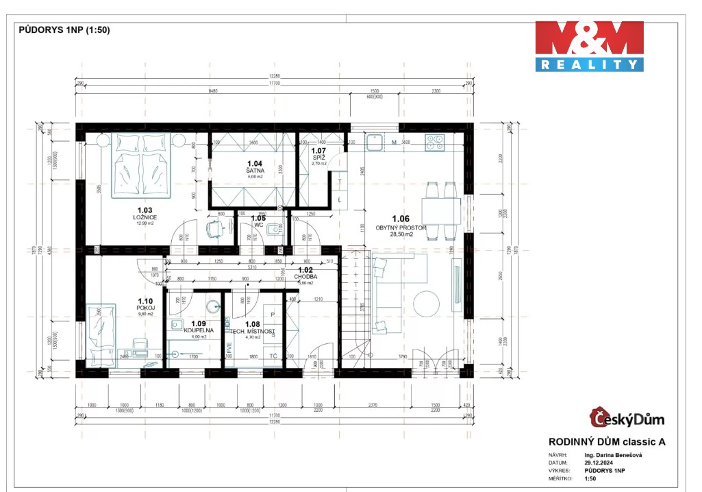 Rodinný dům · 81 m² · Břasy - 4