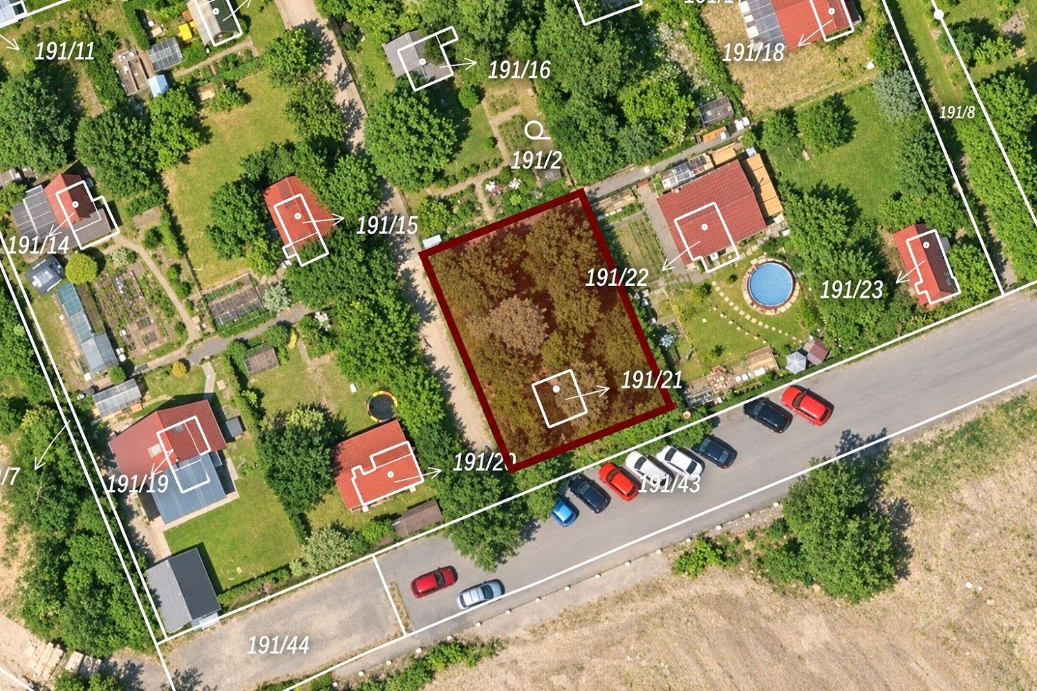 Prodej zahrada - Praha - Kyje, okres Praha 14, Hlavní město Praha - 2