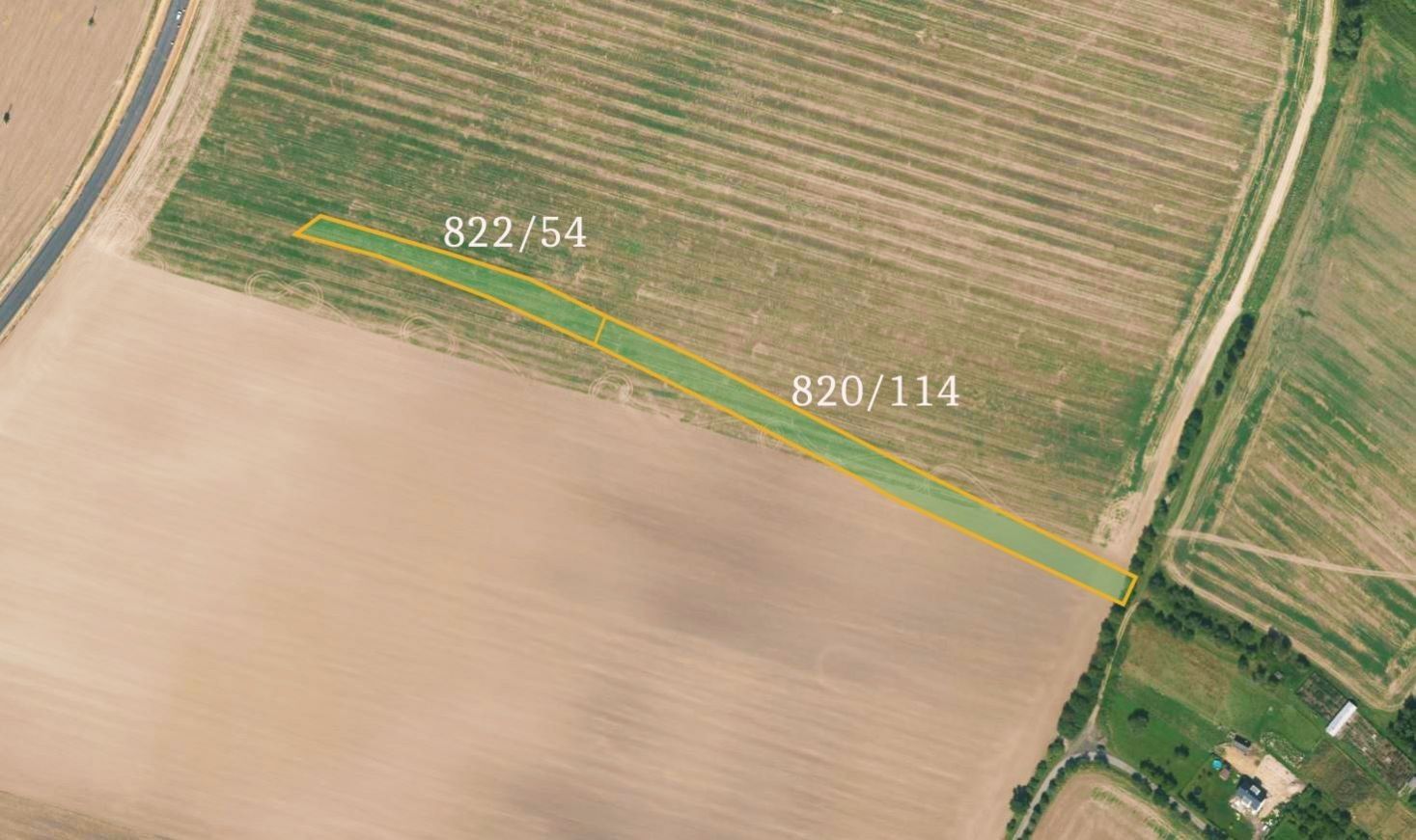 Zemědělské pozemky, Česko, 12 228 m²