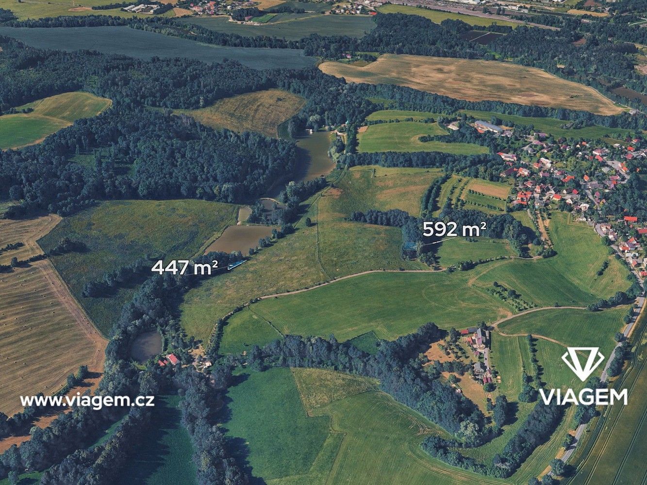 Zemědělské pozemky, Valašské Meziříčí, okres Vsetín, Zlínský kraj