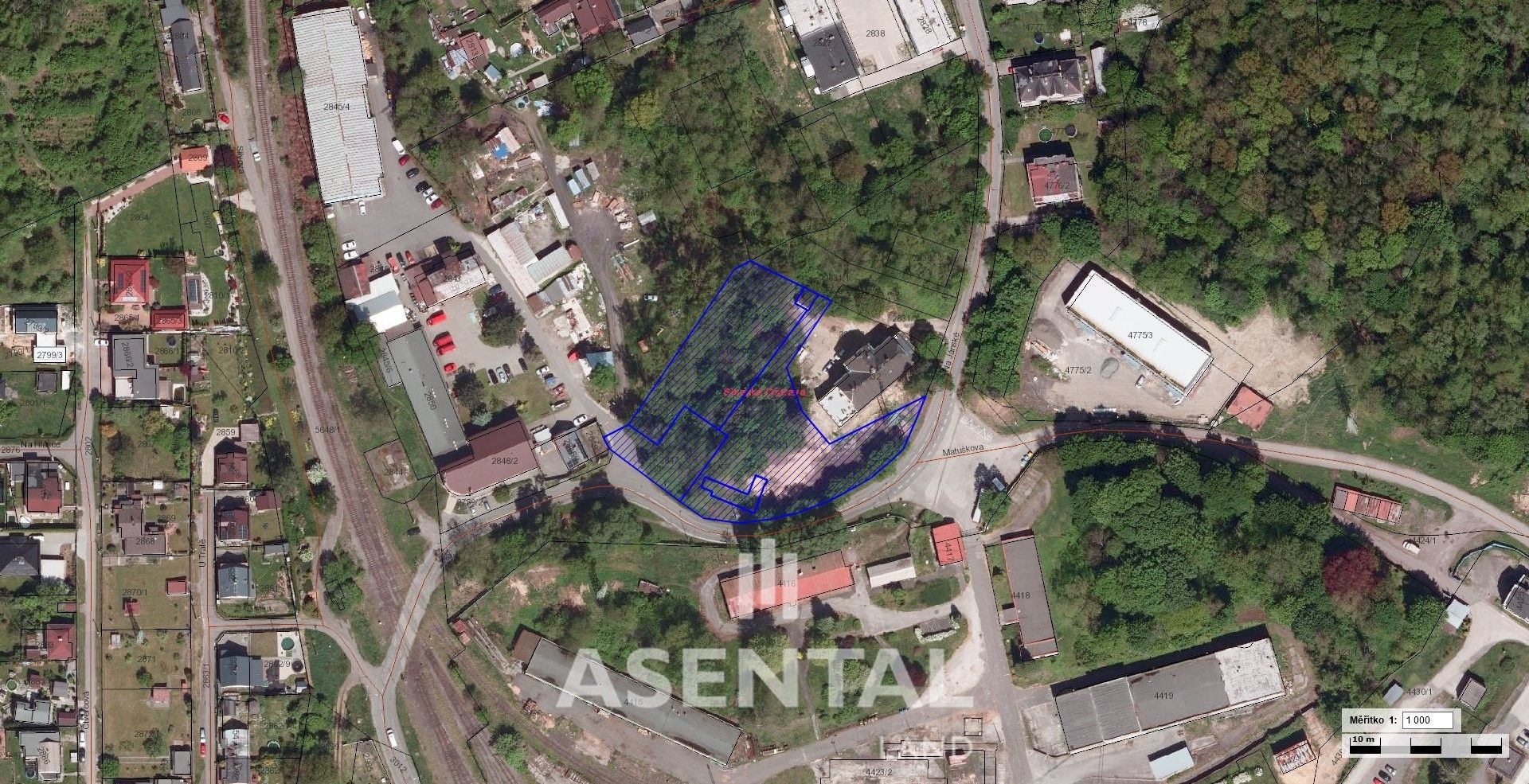 Pozemky pro bydlení, Na Jánské, Ostrava