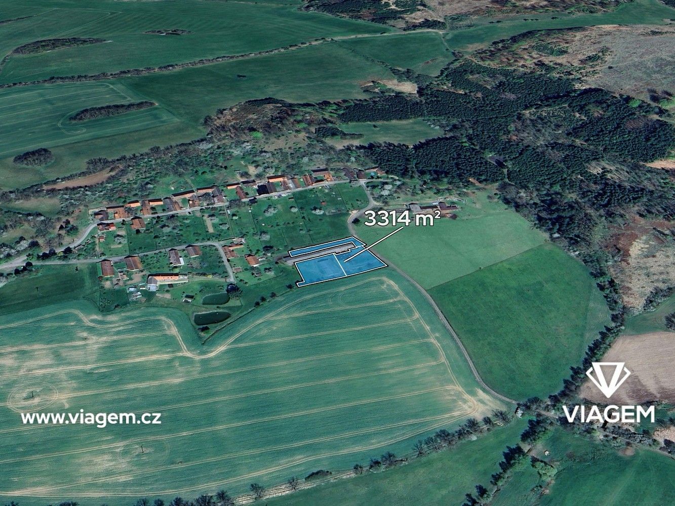 Zemědělské pozemky, Jistebnice, okres Tábor, Jihočeský kraj - 1