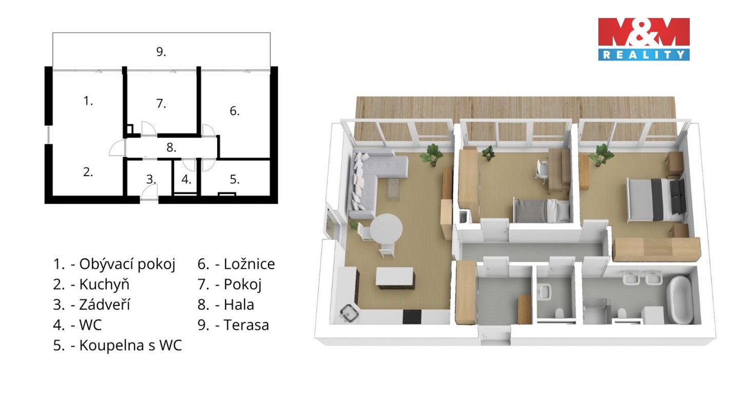 Rodinný dům · 70 m² · Lhota, Mladošovice - 3