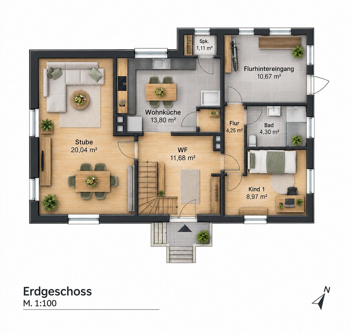 Rodinný dům · 160 m² · , Dolní Sasko - 4