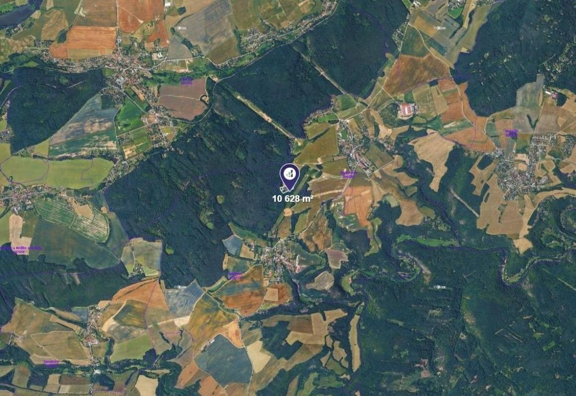Zemědělské pozemky, Bratřínov, 10 628 m² - 2