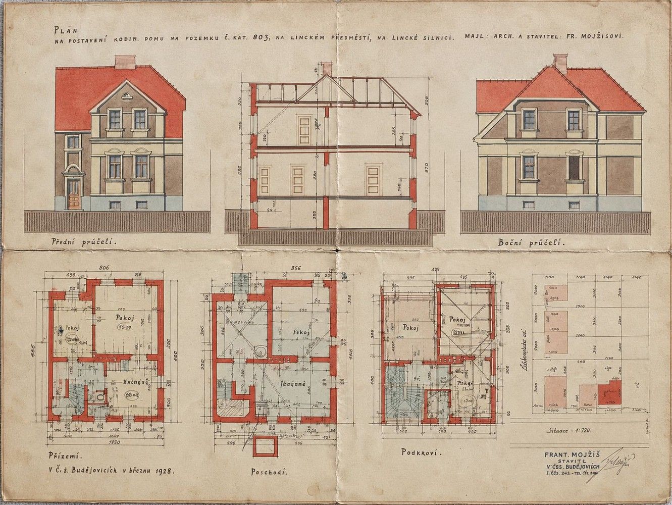 Rodinný dům · 123 m² · Lidická tř., České Budějovice - České Budějovice 7 - 4