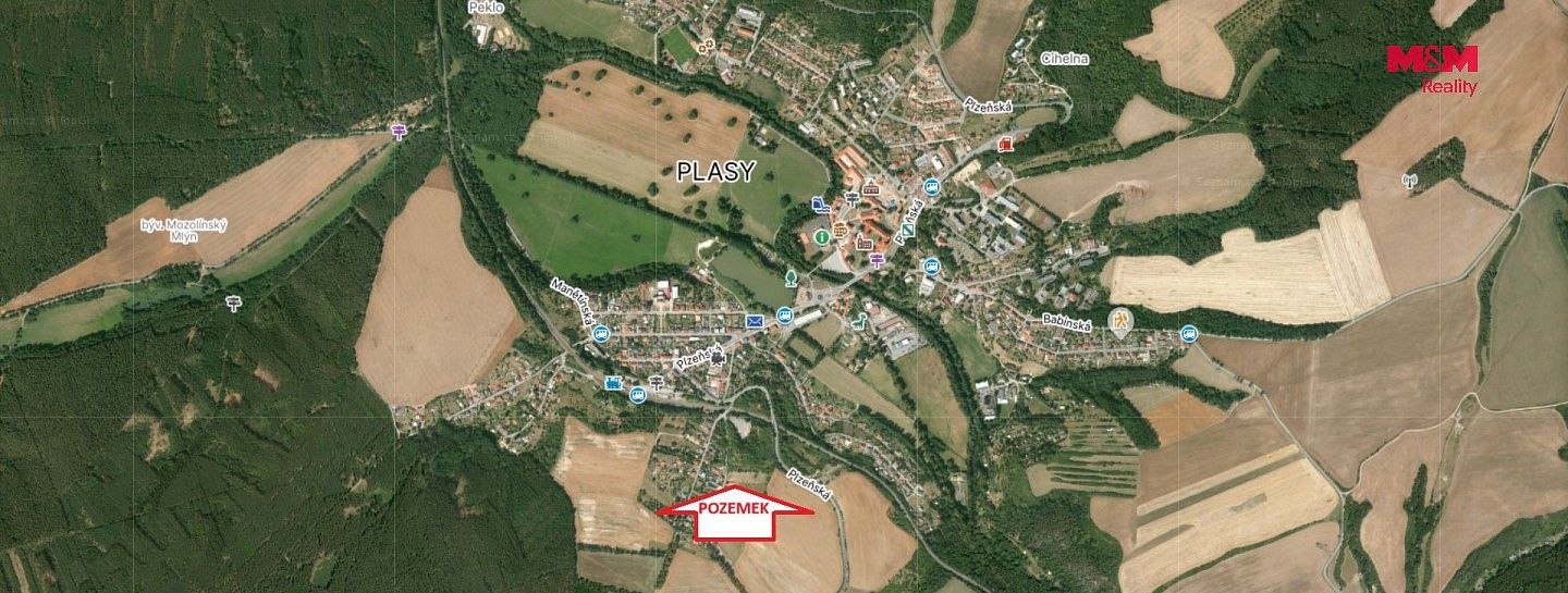 Pozemek pro bydlení · Plasy, okres Plzeň-sever, Plzeňský kraj - 4