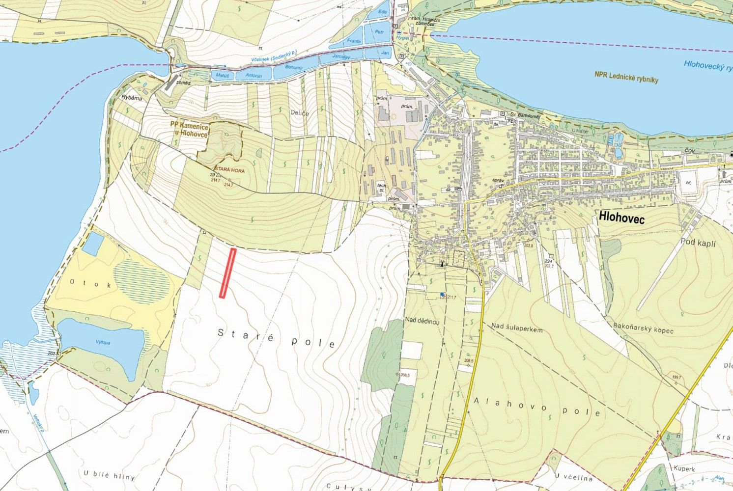 Zemědělské pozemky, Hlohovec, okres Břeclav, Jihomoravský kraj - 2