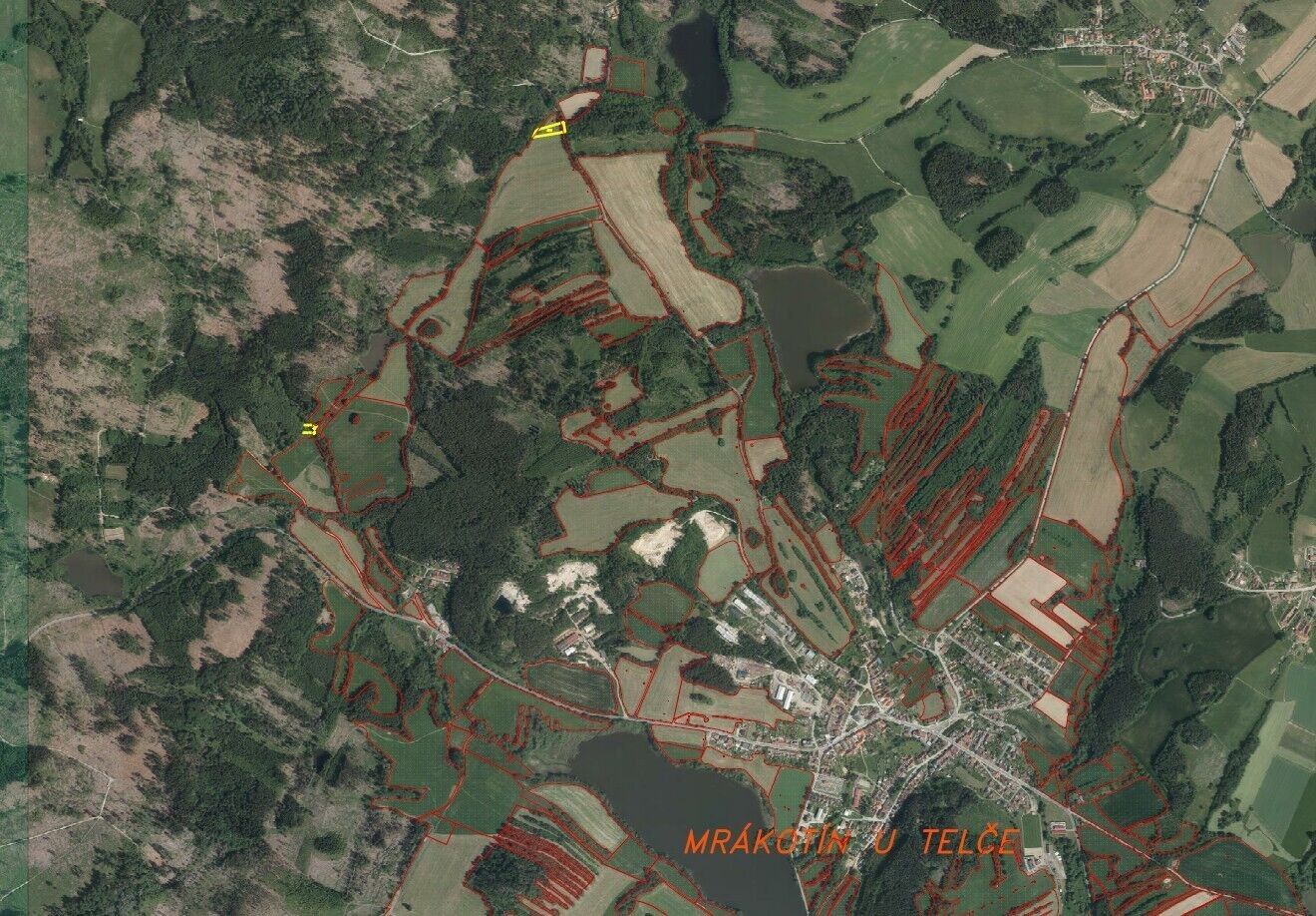 Zemědělské pozemky, Mrákotín, 2 m²