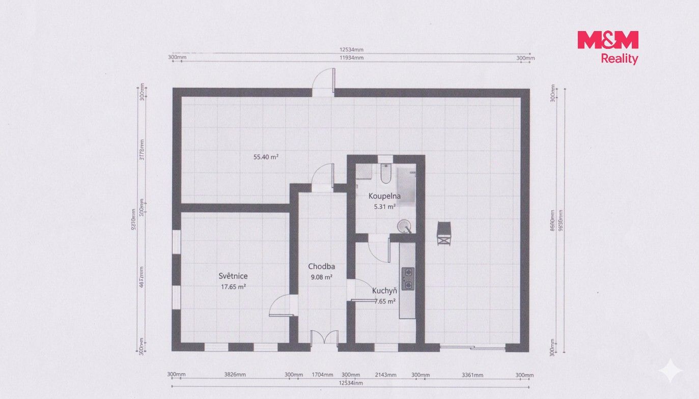 Prodej rodinný dům - Verměřovice, 96 m² - 5