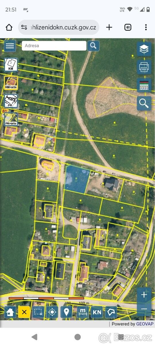 Zahrady, Miličín, 257 86