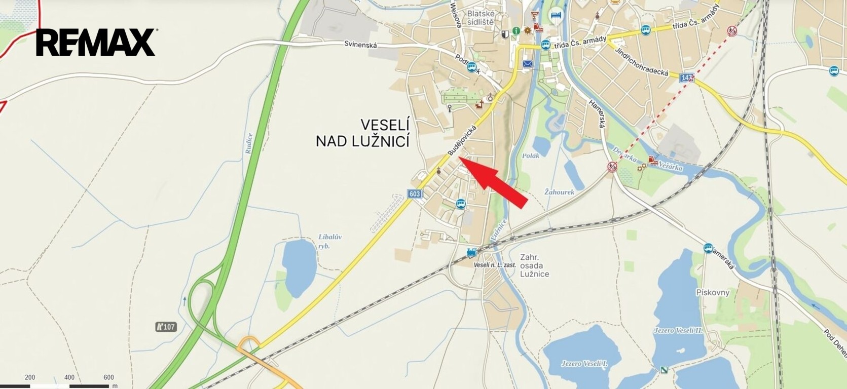 Komerční pozemek · 2 803 m² · Veselí nad Lužnicí - 4