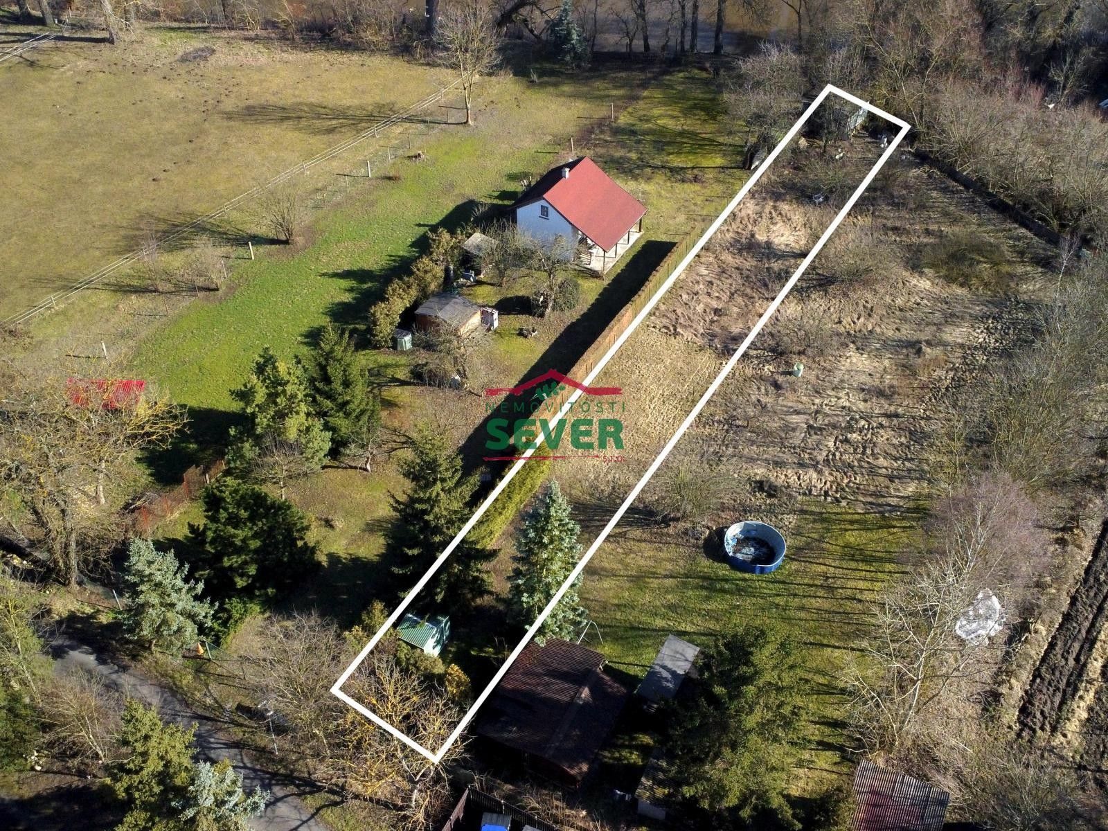 Prodej zahrada - Orasice, Počedělice, 582 m²