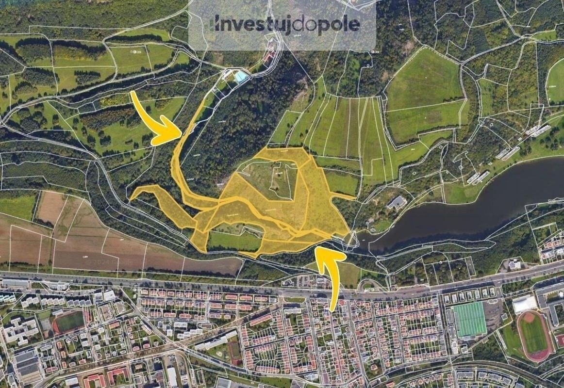 Prodej louka - Praha, 7 770 m²