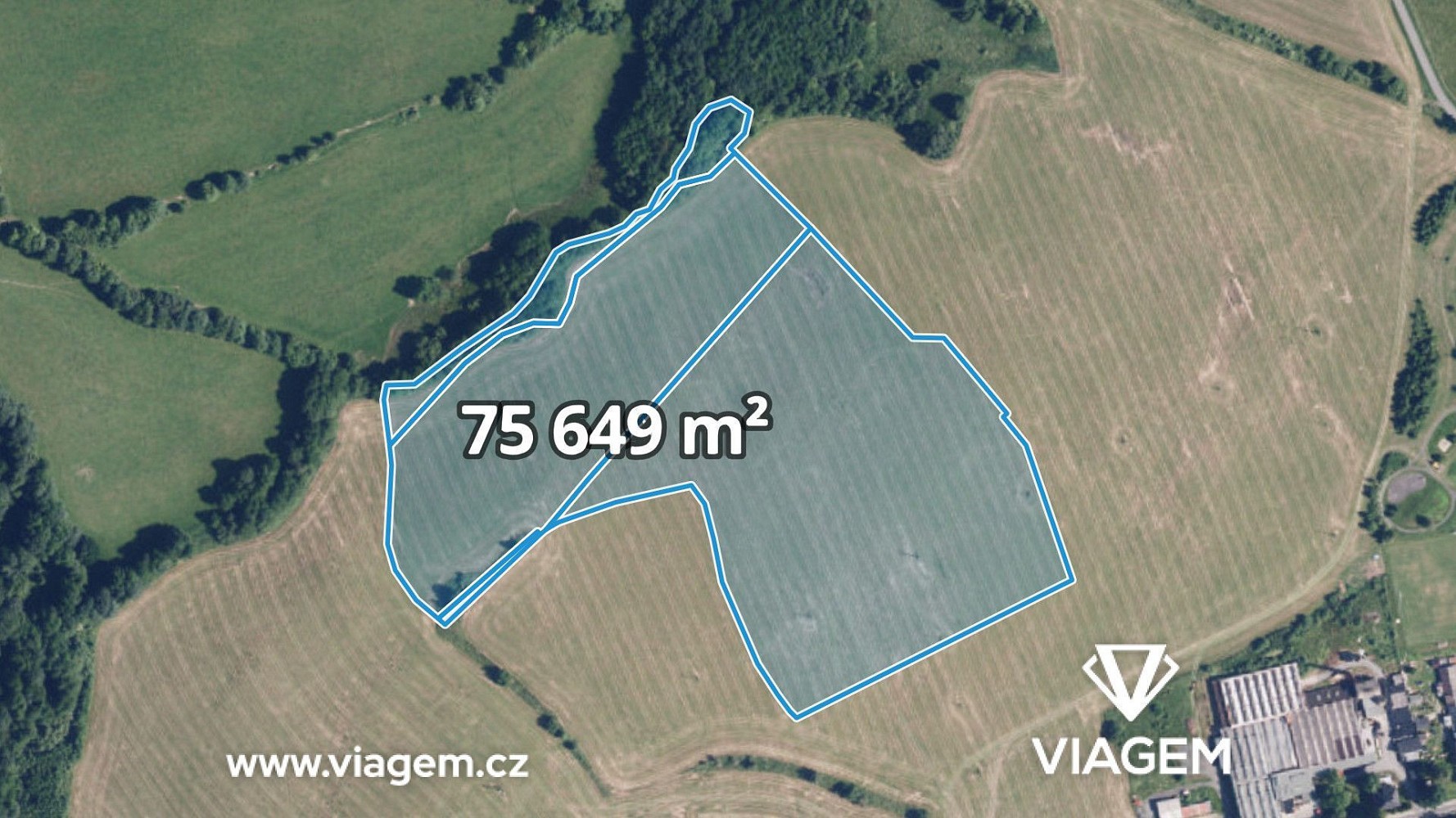 Zemědělský pozemek, 12 608 m²