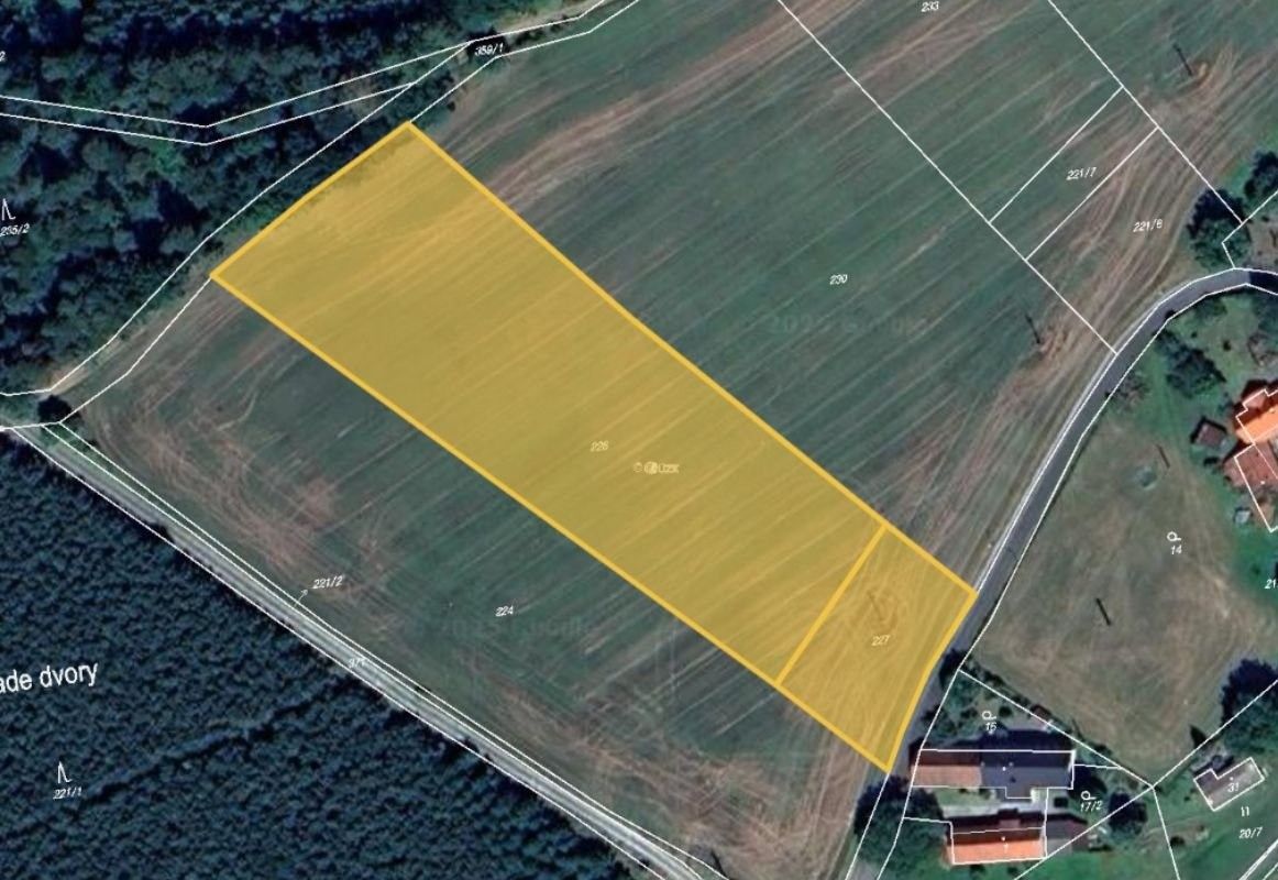Zemědělské pozemky, Hrazany, 1 762 m²