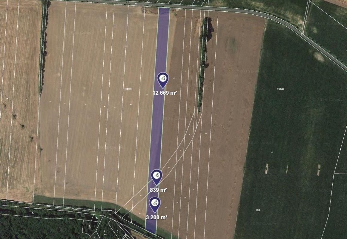 Zemědělské pozemky, Nová Telib, 16 716 m²