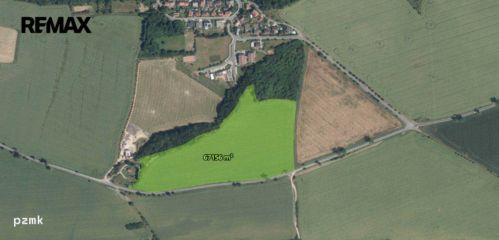 Zemědělské pozemky, Velké Přílepy, 67 156 m² - 2