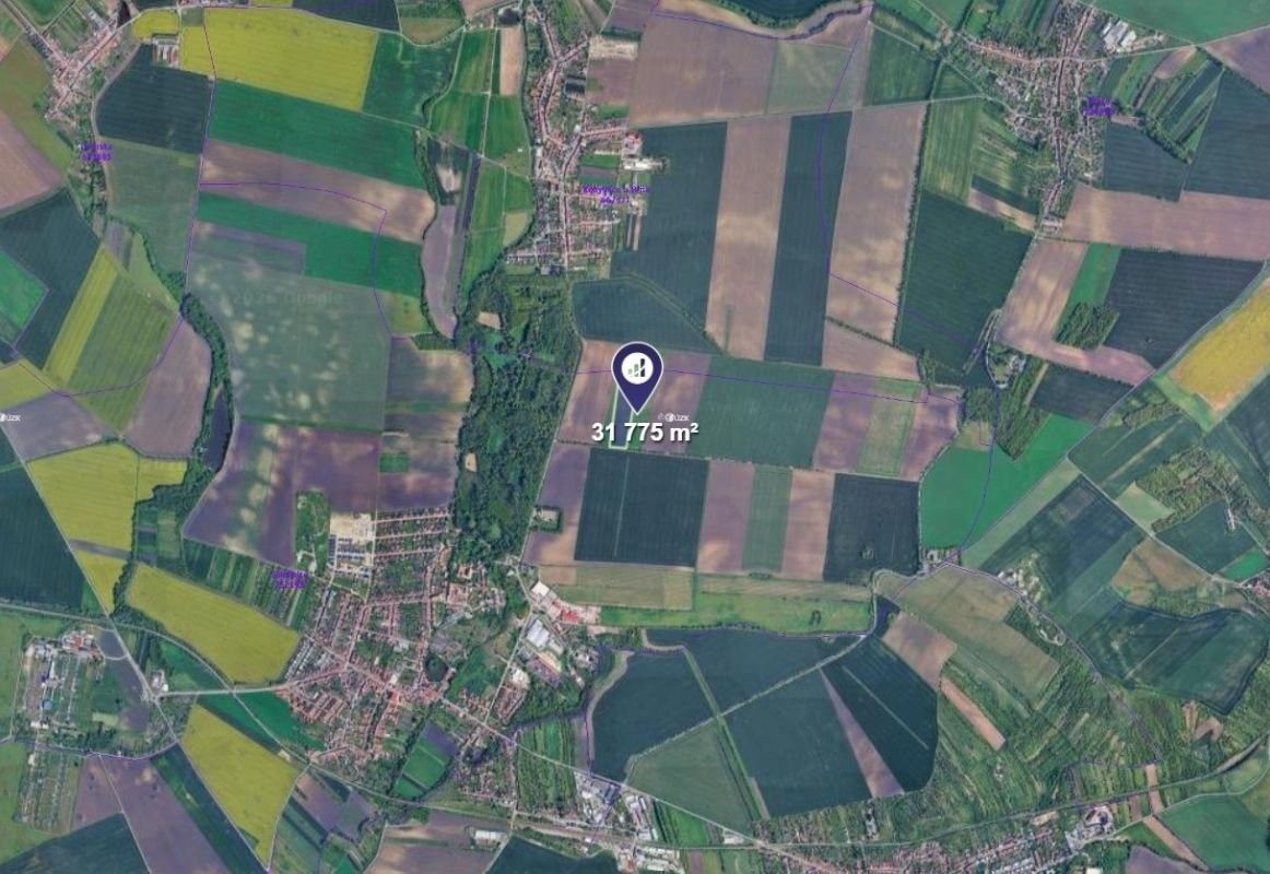 Zemědělské pozemky, Sokolnice, 31 775 m² - 2