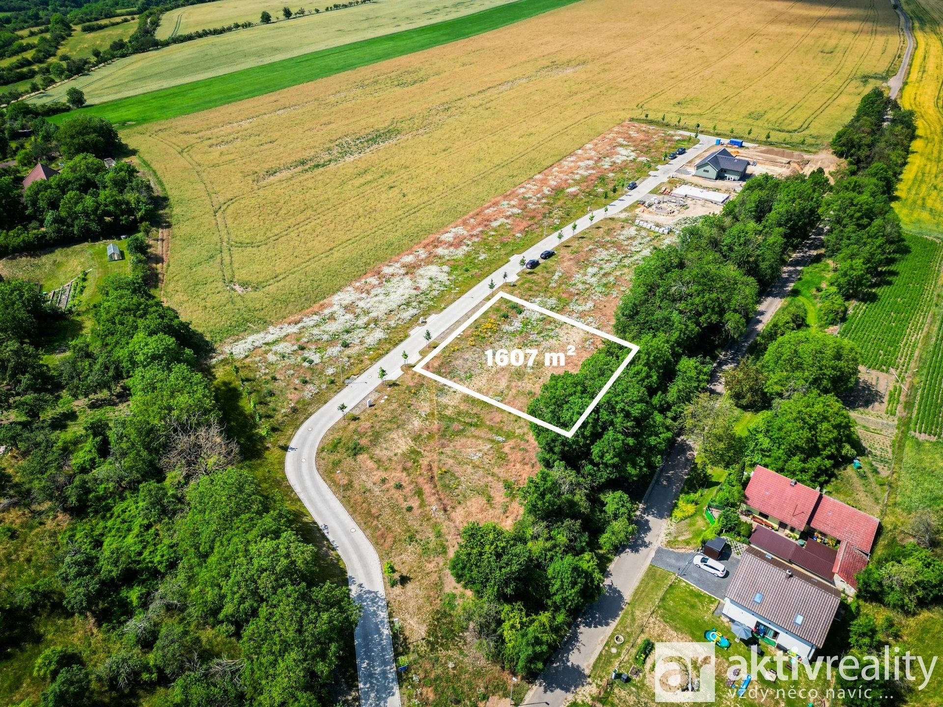 Pozemky pro bydlení, Strážnice, Vysoká, 1 607 m² - 2