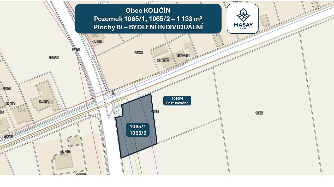 Pozemek pro bydlení · Holešov - Količín, okres Kroměříž - 4