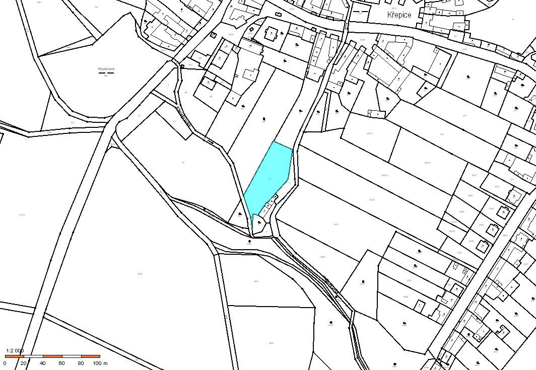 Prodej zemědělský pozemek - Křepice