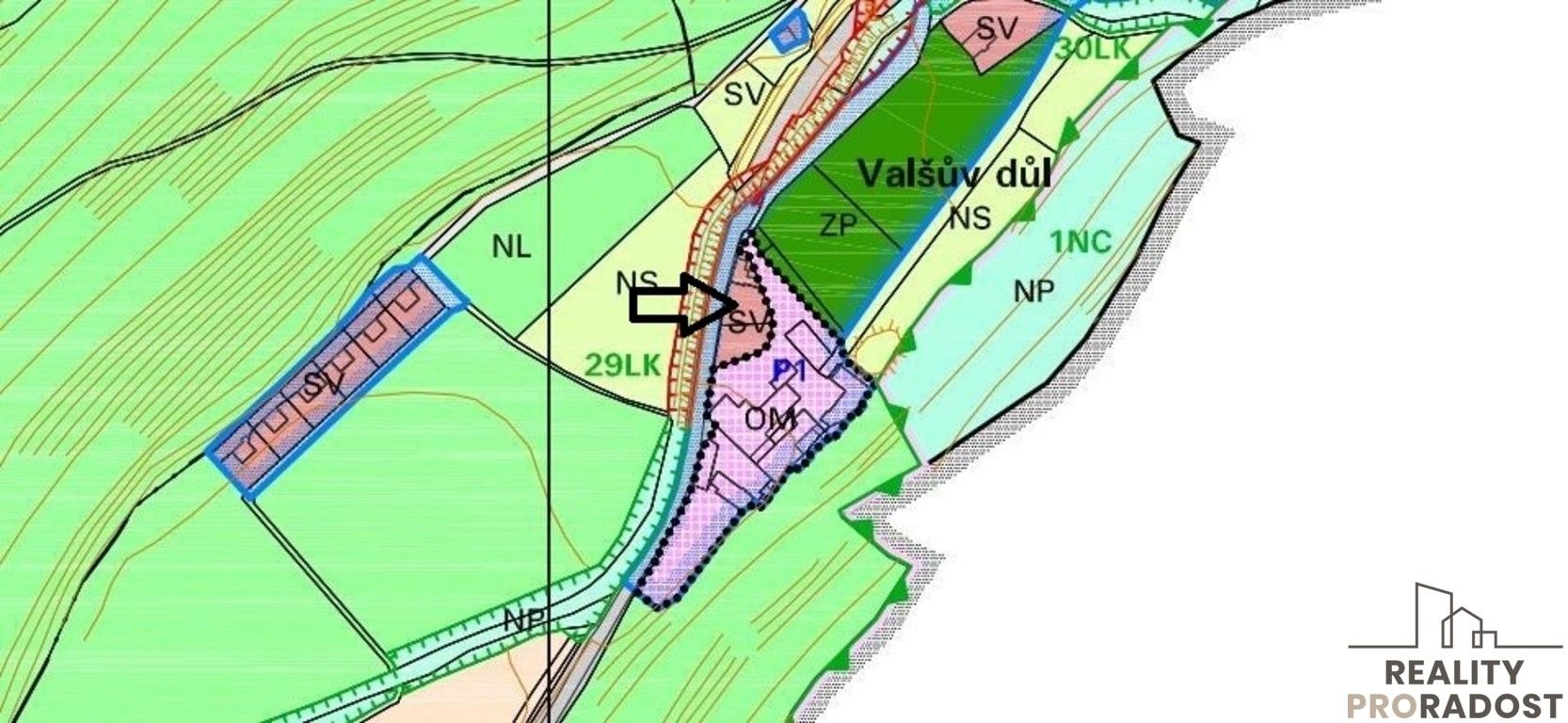Pozemek pro bydlení · 515 m² · Valšův Důl, Dlouhá Loučka - 4