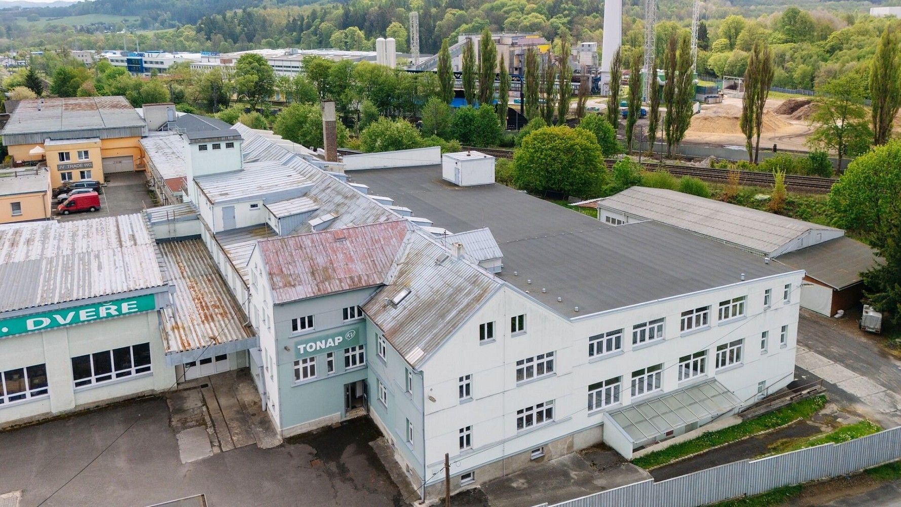 Výrobní prostory, Krátká, Ostrov, okres Karlovy Vary, 11 439 m² - 2