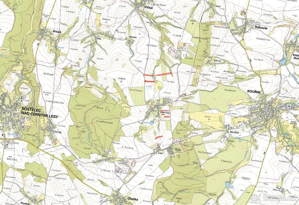 Prodej pozemek pro bydlení - Kostelec nad Černými Lesy, 281 63