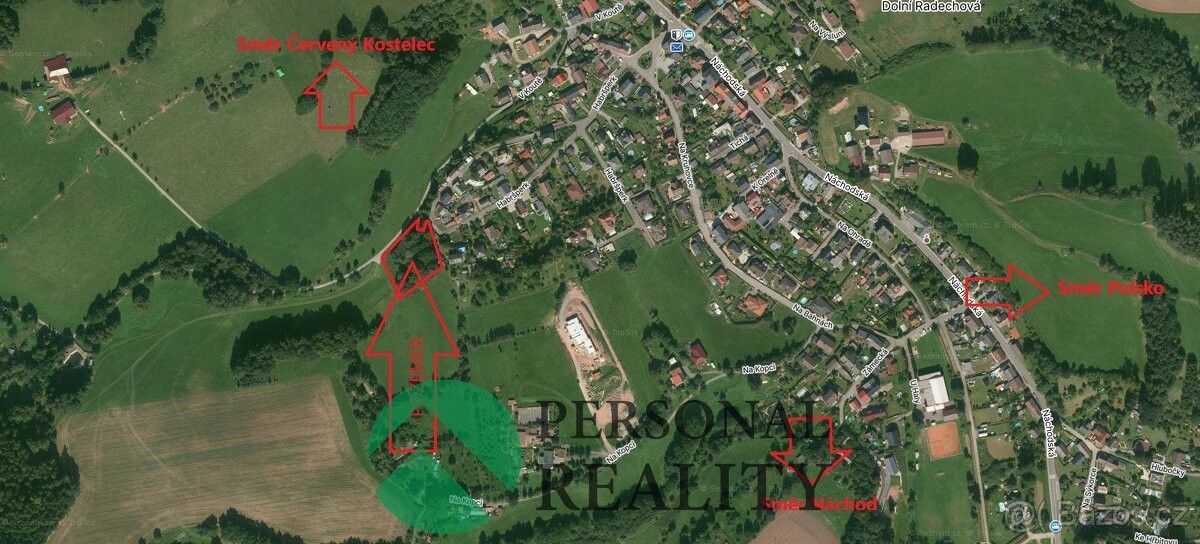 Pozemky pro bydlení, Dolní Radechová, 549 11