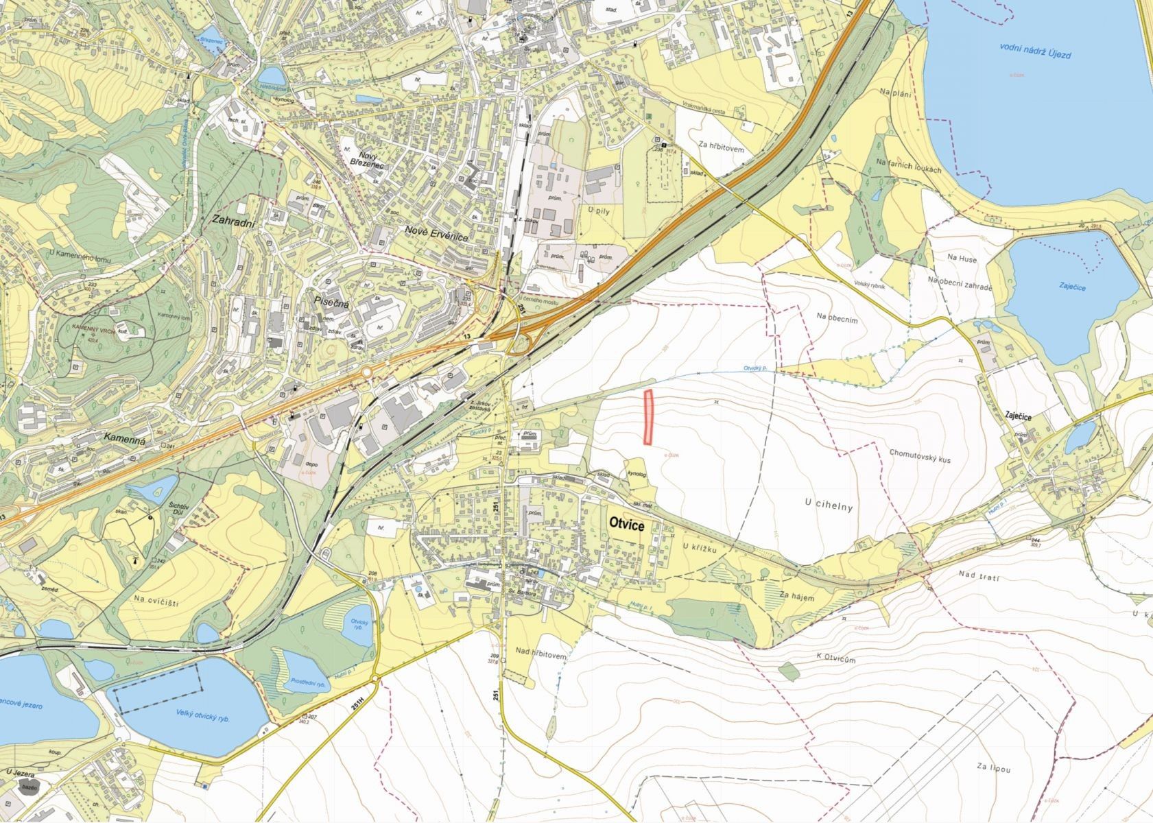 Zemědělské pozemky, Otvice - 2